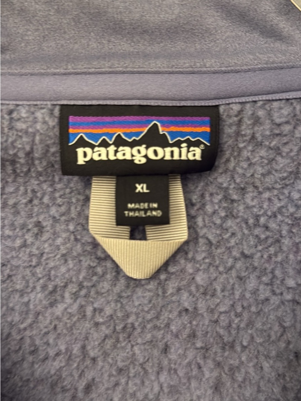 Patagonia Fleece Jacket - Light Lavender Blue